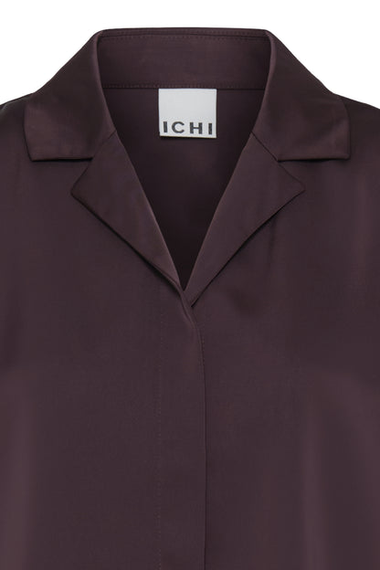 Chemise Letta - Ichi | Fudge acajou