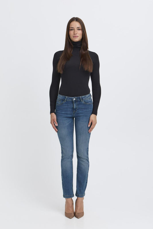 Jeans Luni | Bleu moyen
