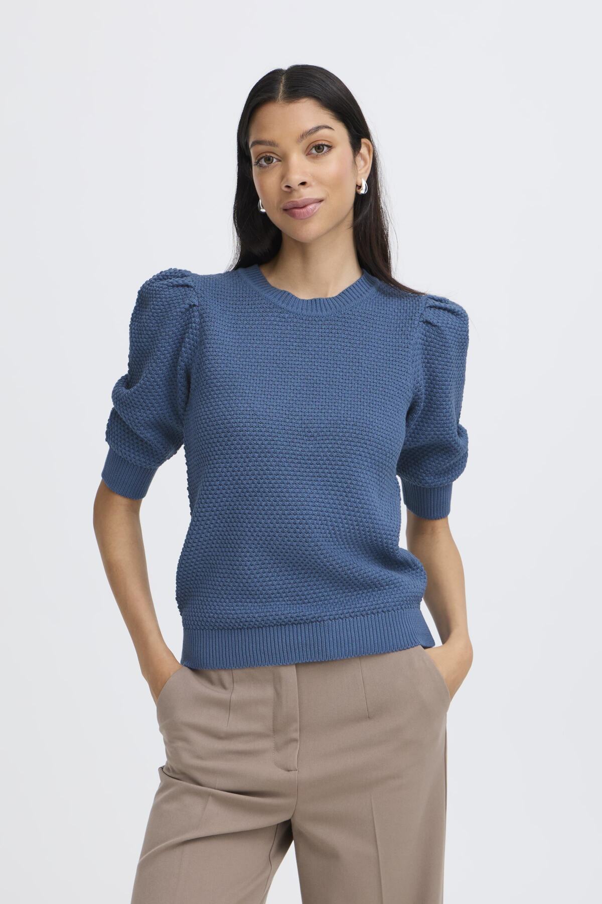 Chandail Mikala | Vrai bleu