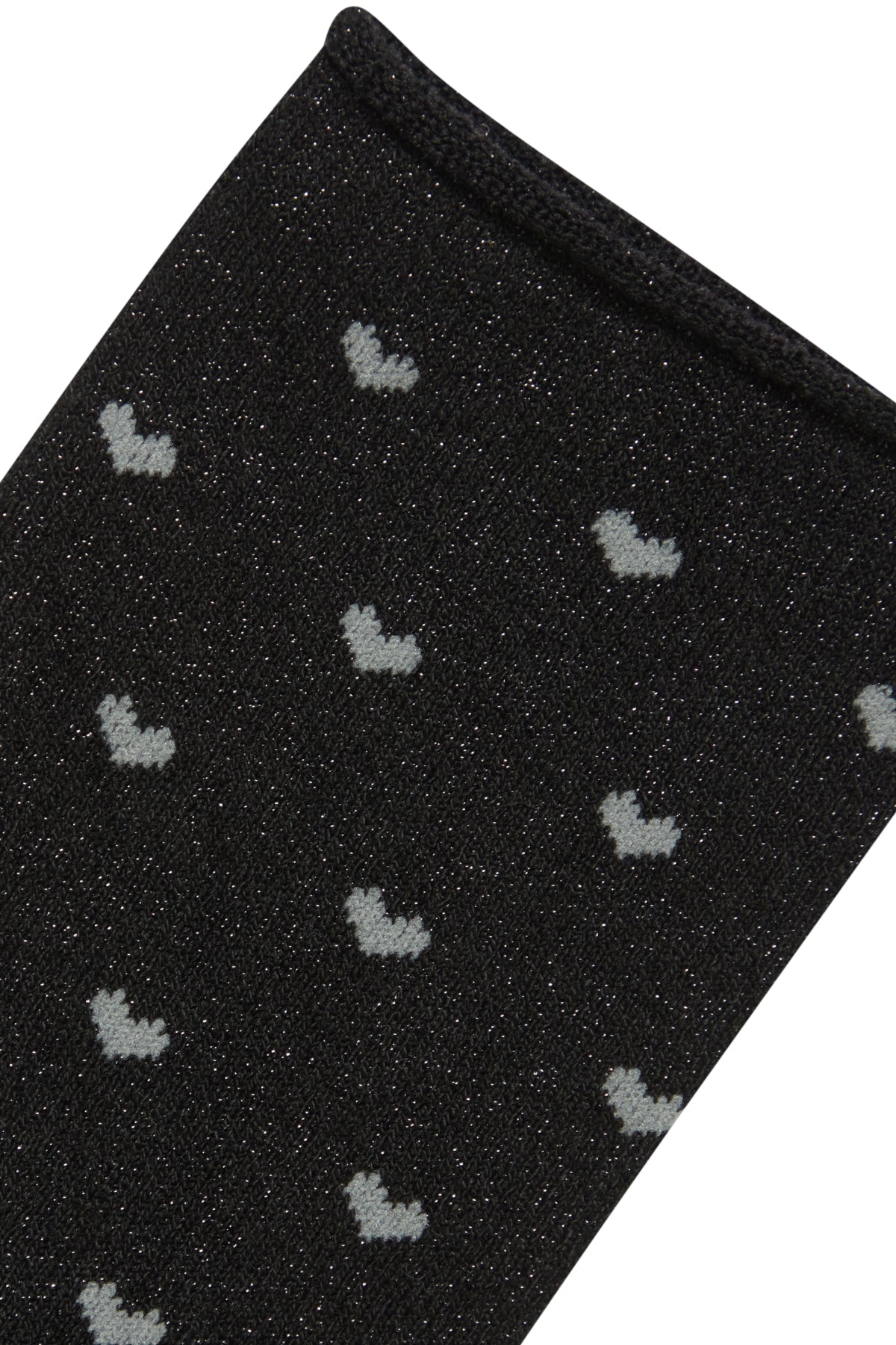 Chaussettes Wli | Noirs avec coeurs