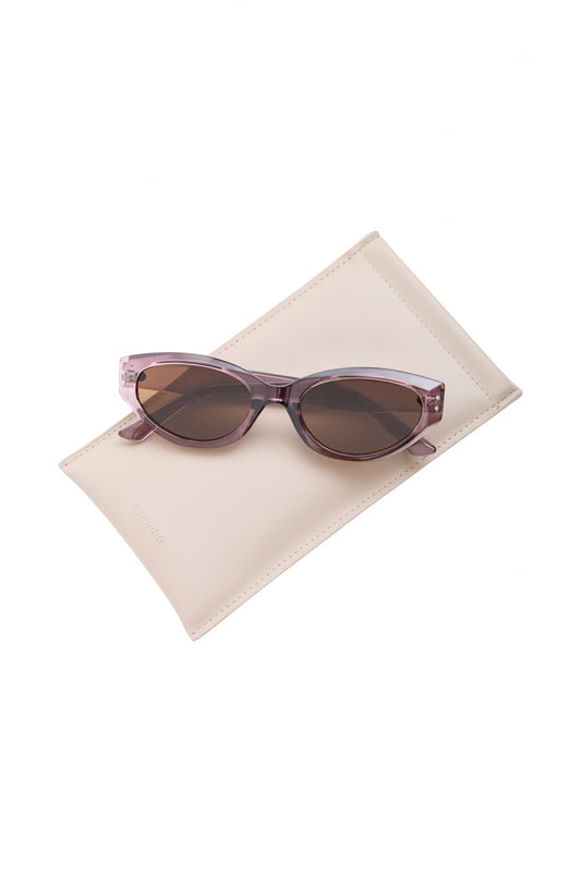 Lunette Wiya B.Young | Aubergine fumée