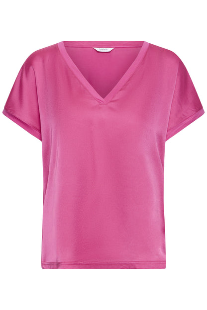 T-shirt Selita - B.young | Rose framboise