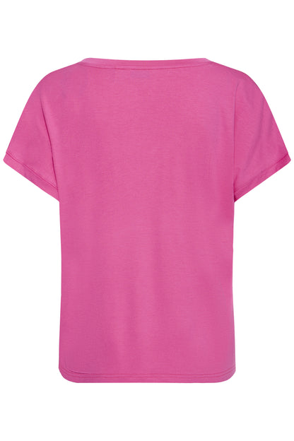 T-shirt Selita - B.young | Rose framboise