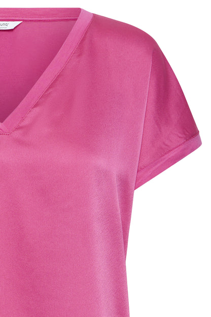 T-shirt Selita - B.young | Rose framboise