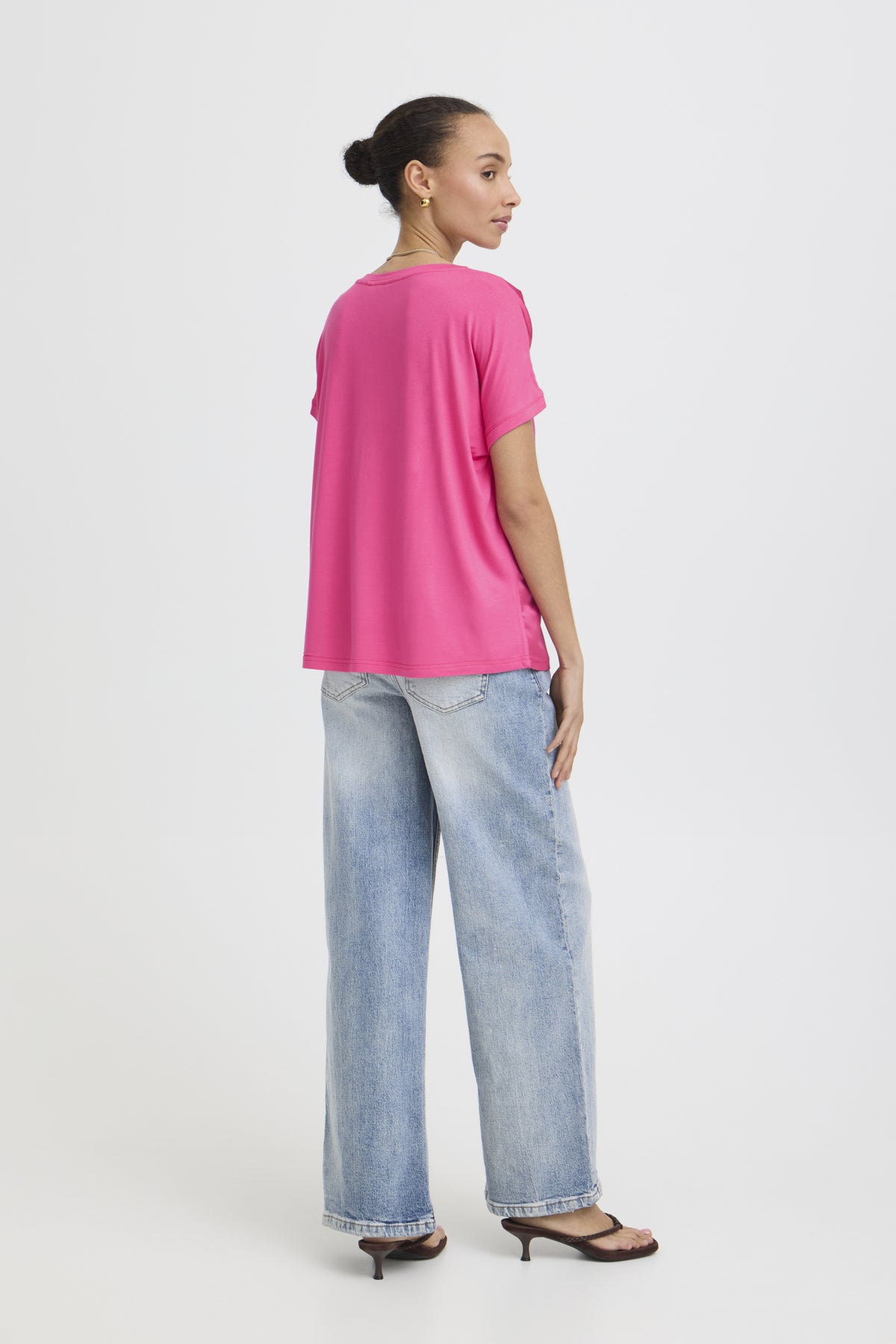 T-shirt Selita - B.young | Rose framboise