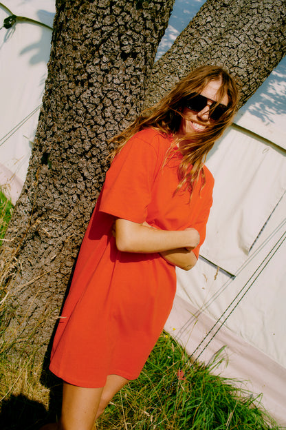 Robe Pandinna | Rouge coquelicot