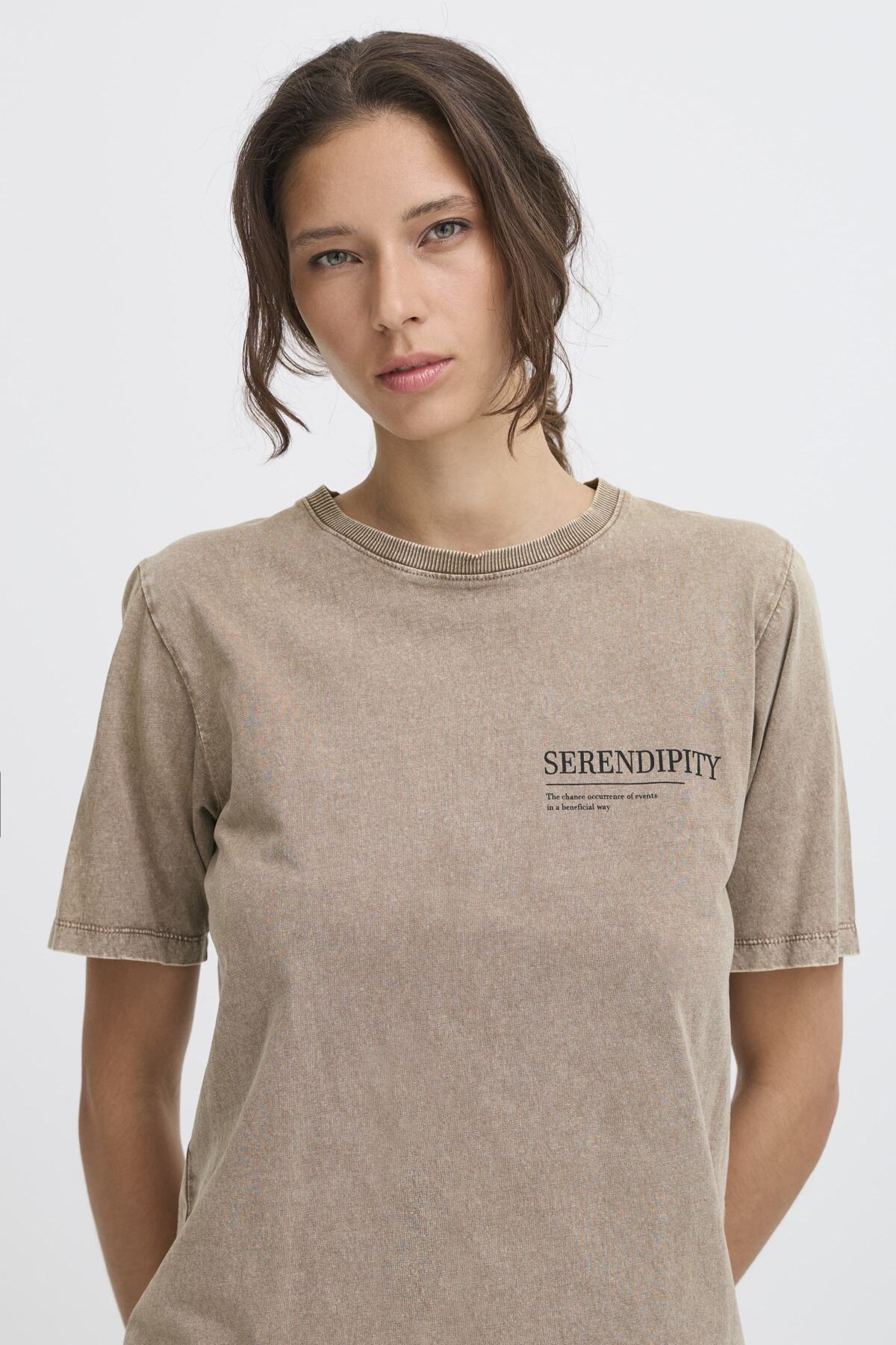 T-shirt Solko | Noyer