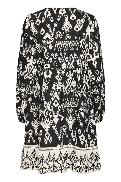 Robe Jasmina | Motif noir