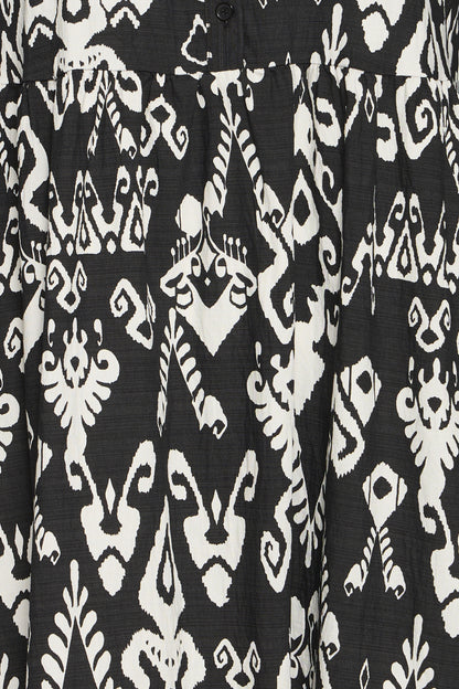 Robe Jasmina | Motif noir