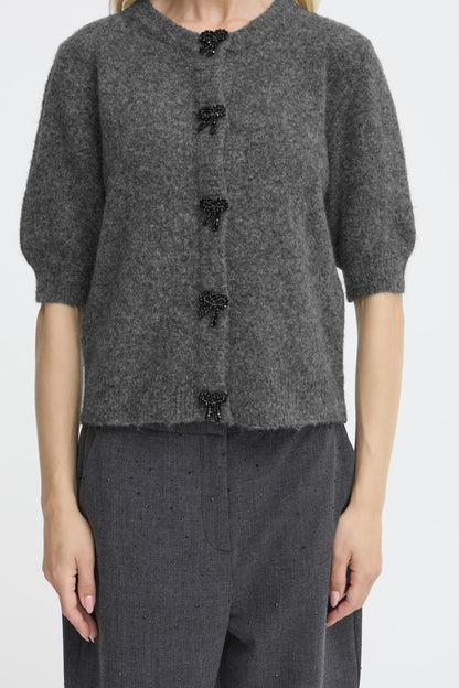 Cardigan Omea | Gris foncé
