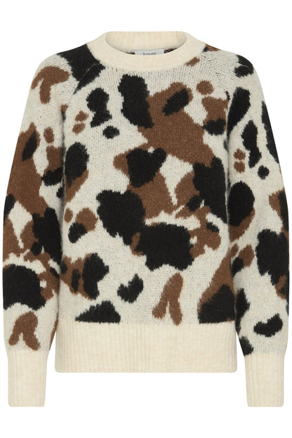 Tricot Omea cow | Crème