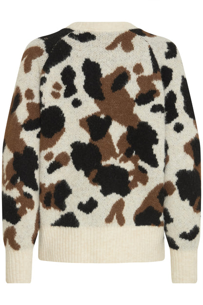 Tricot Omea cow | Crème