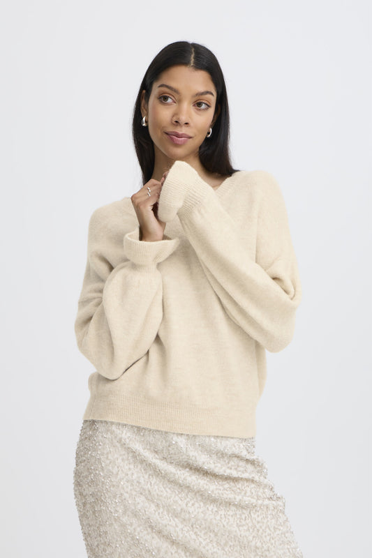 Tricot Nimma | Crème