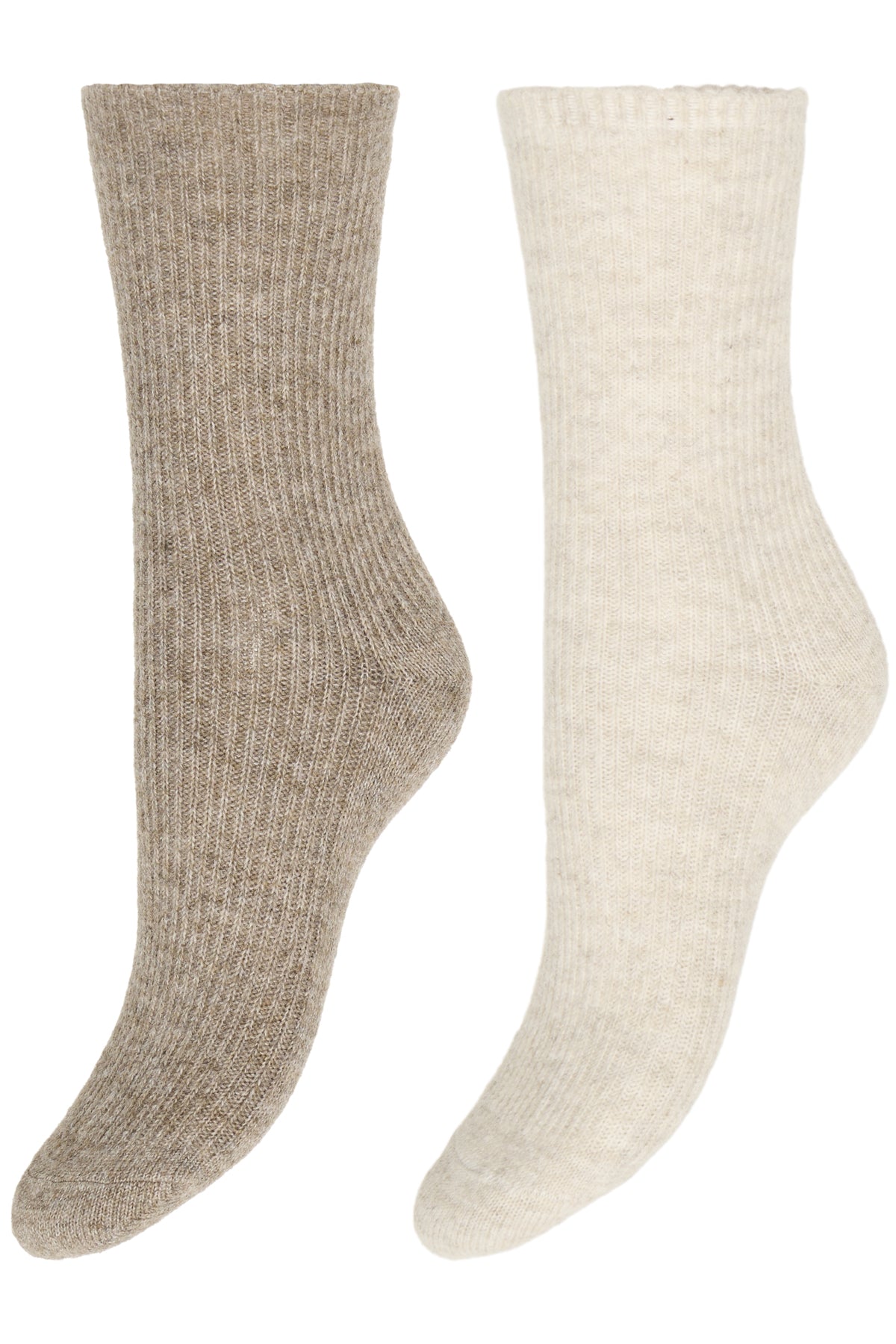 Chaussettes Visoxy | Mélange beige
