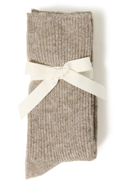 Chaussettes Visoxy | Mélange beige