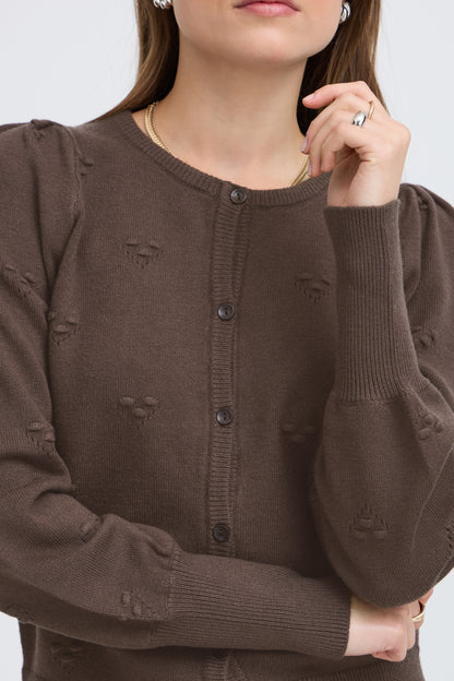 Cardigan Manina - B.young | Brun