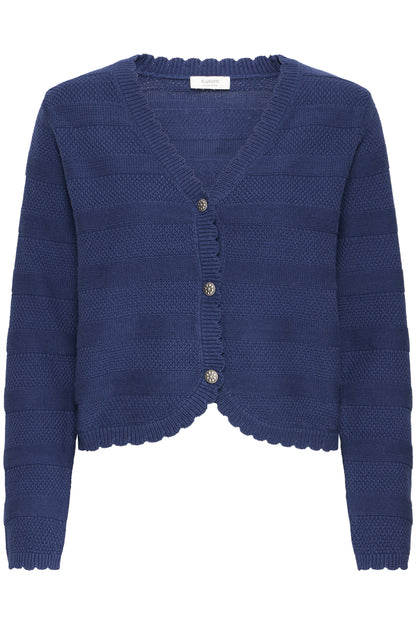 Cardigan Mikala | Bleu médiéval