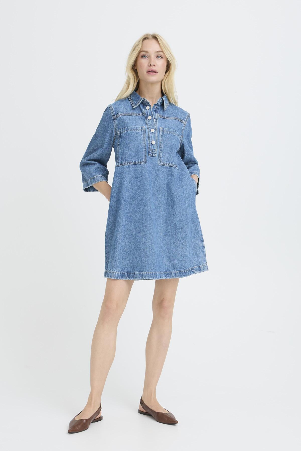 Robe Kacila - B.young | Bleu pâle