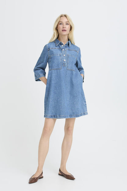 Robe Kacila - B.young | Bleu pâle