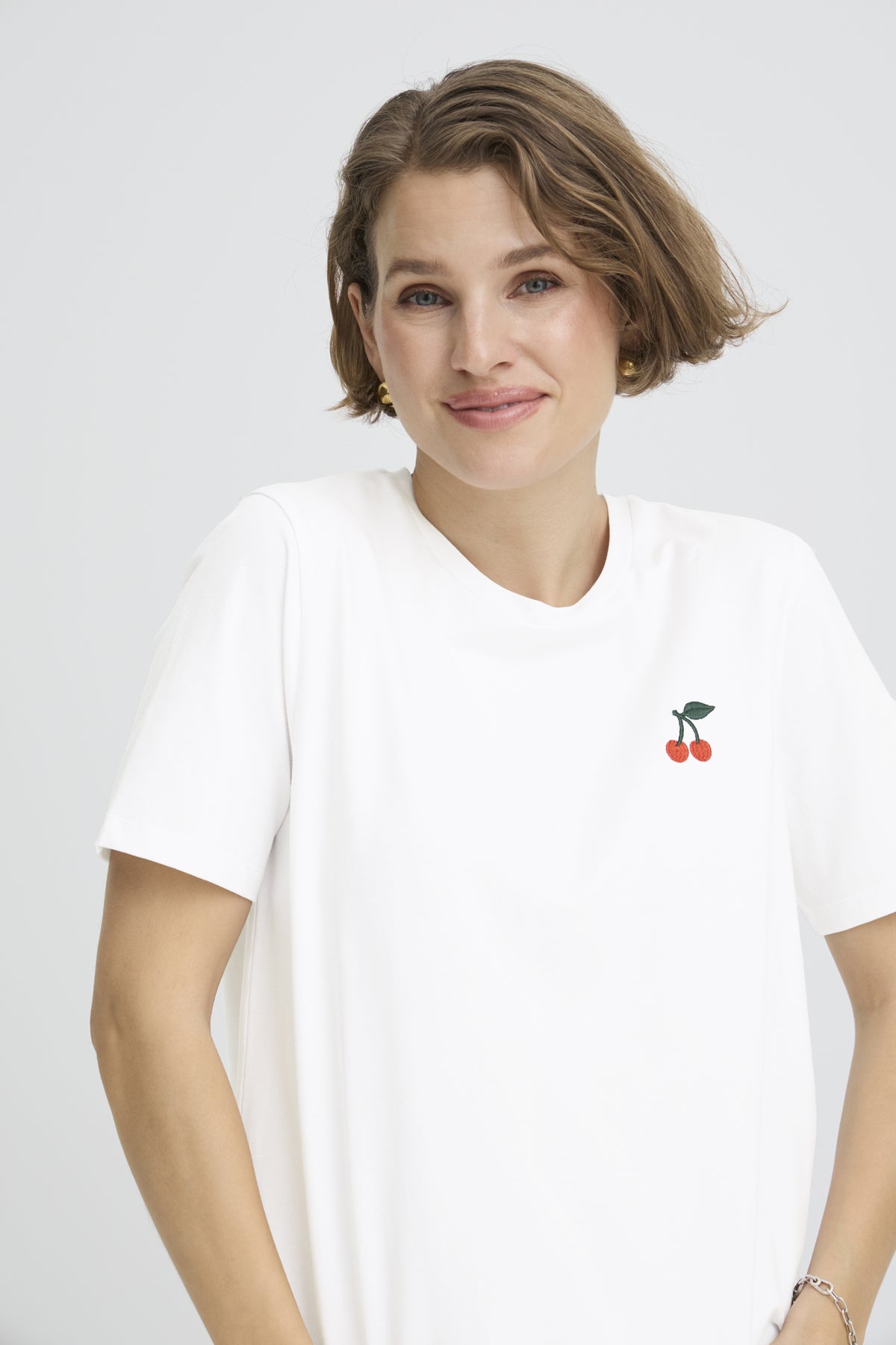 T-Shirt Pandinna - B.young | Blanc