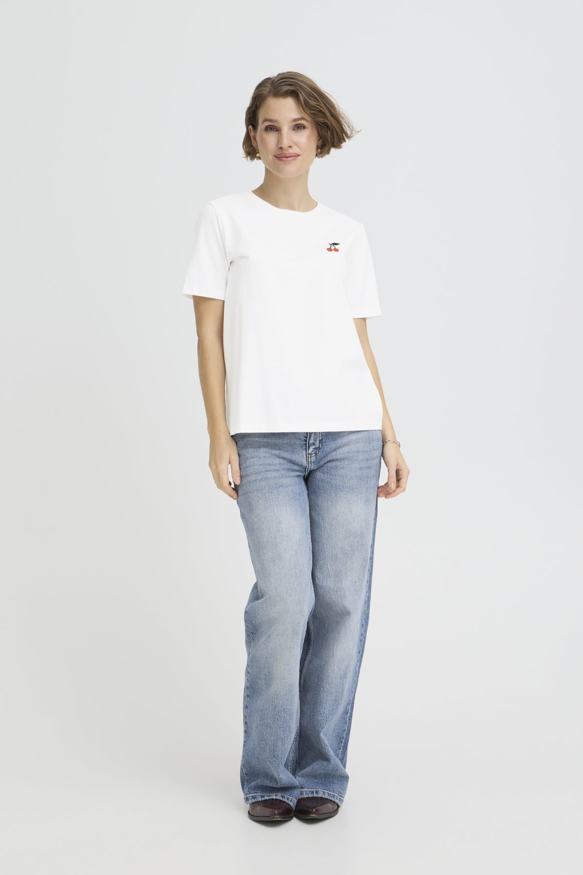 T-Shirt Pandinna - B.young | Blanc