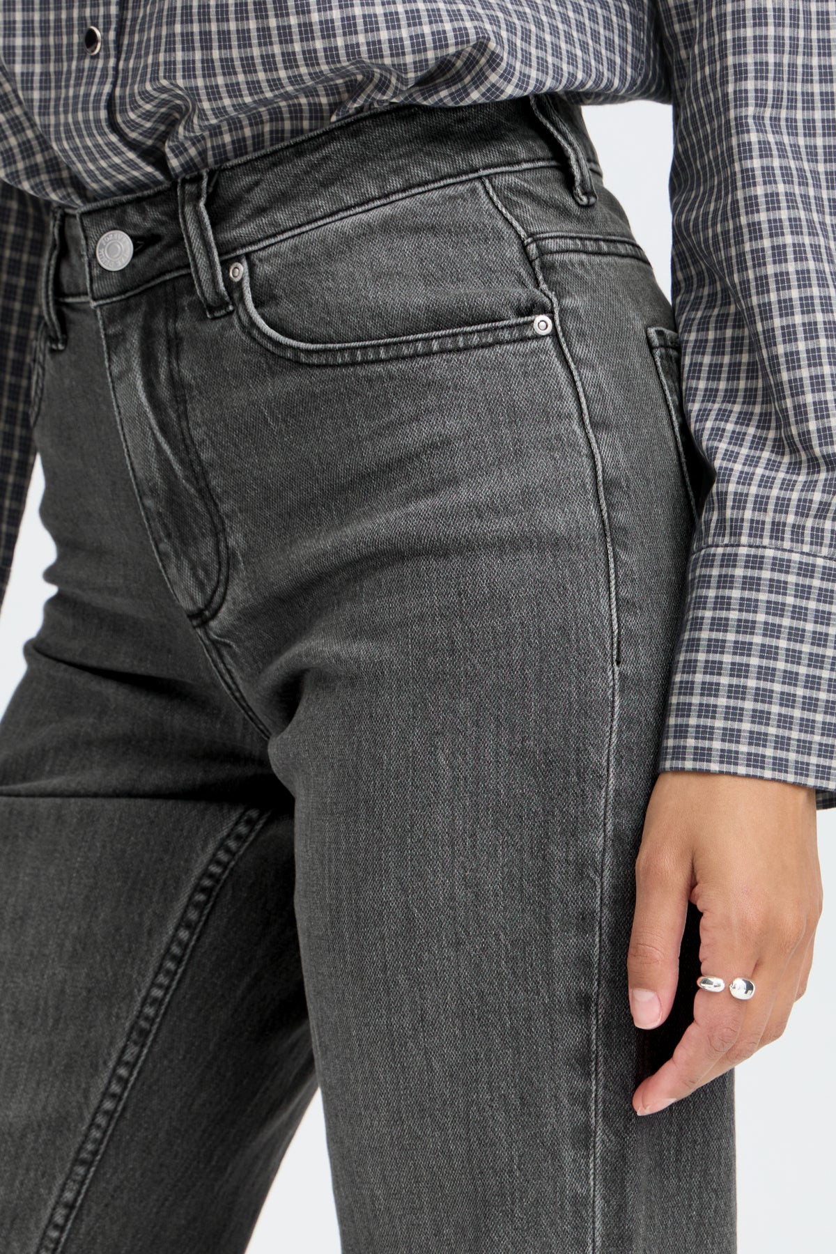 Jeans Kajane - Ichi | Gris foncé