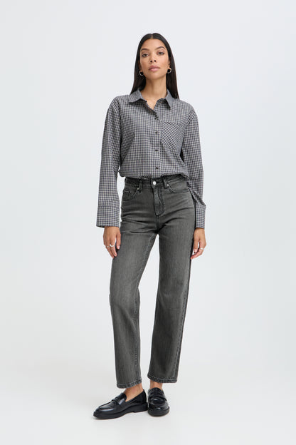 Jeans Kajane - Ichi | Gris foncé