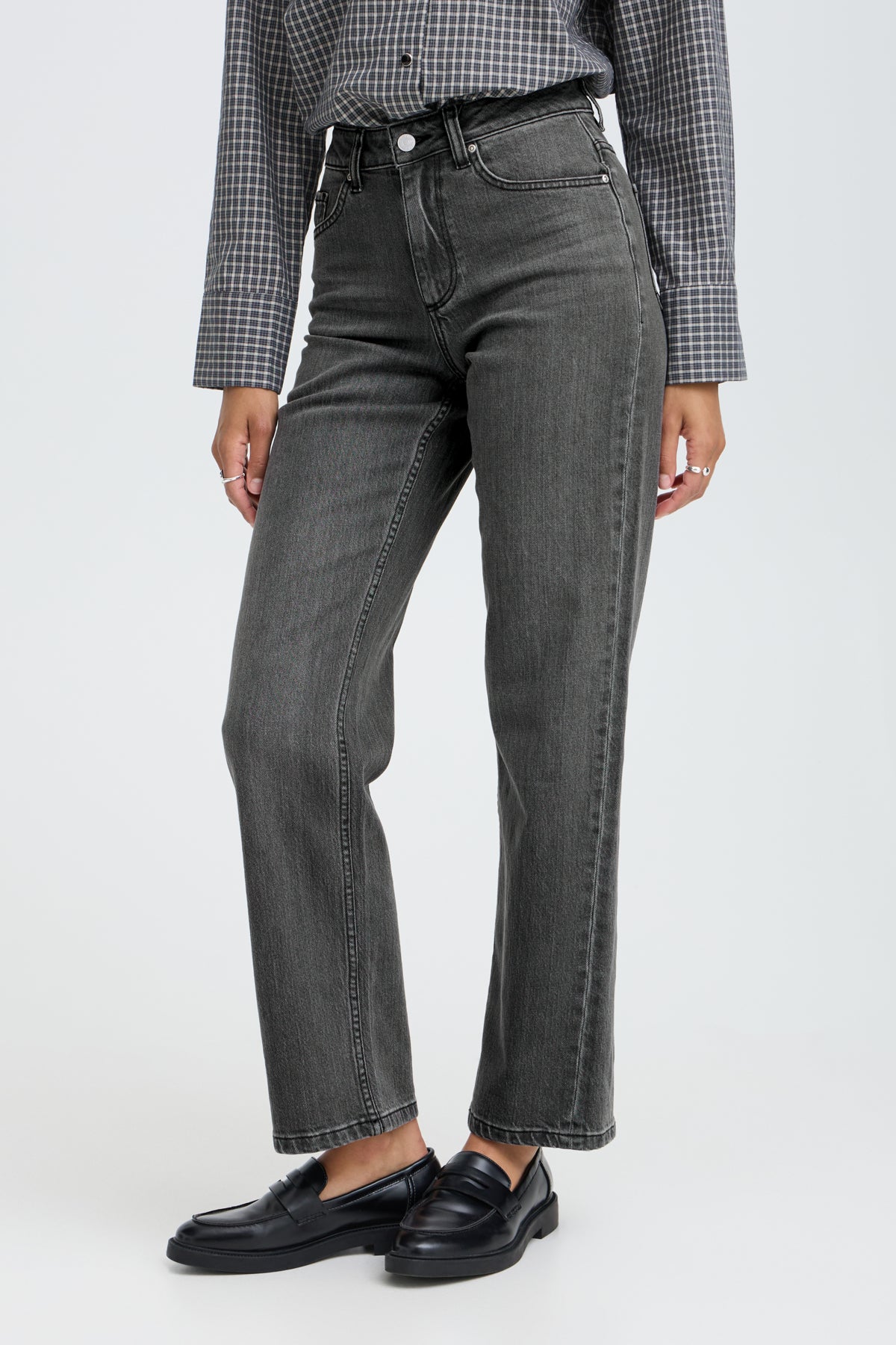 Jeans Kajane - Ichi | Gris foncé