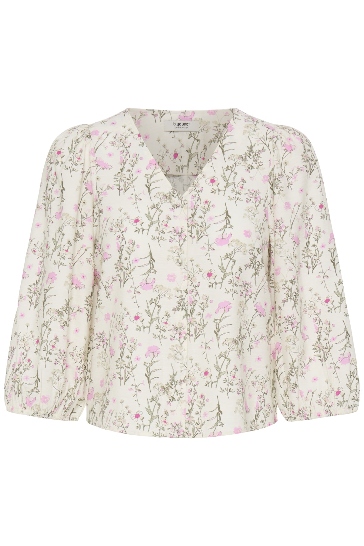 Blouse Issisa - B.Young | Blanc crème