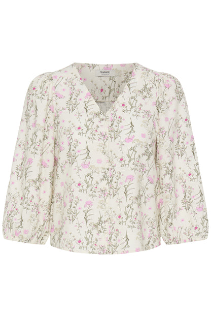 Blouse Issisa - B.Young | Blanc crème