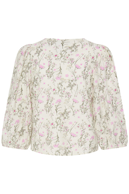 Blouse Issisa - B.Young | Blanc crème