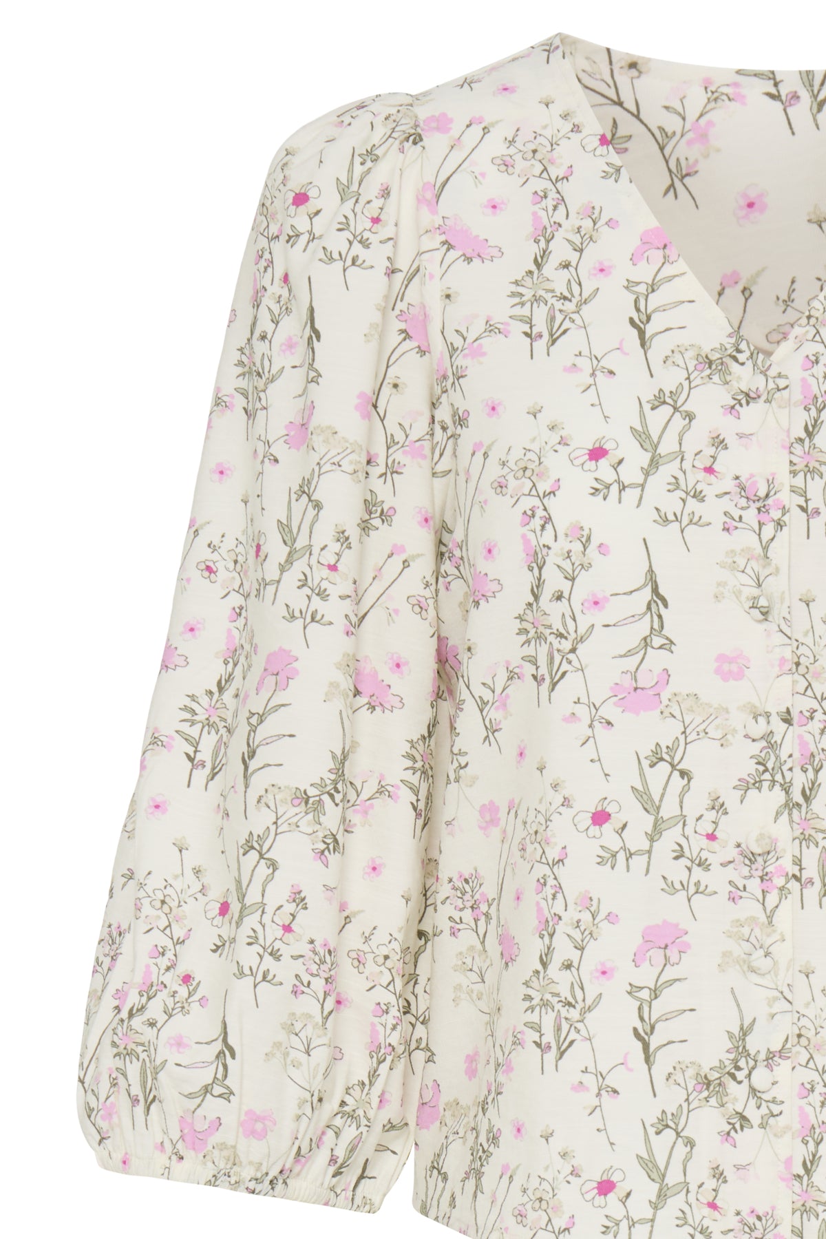 Blouse Issisa - B.Young | Blanc crème