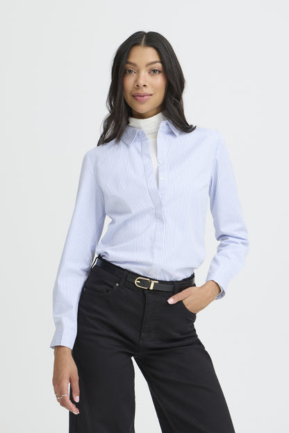 Chemise Garance - B.young | Bleu