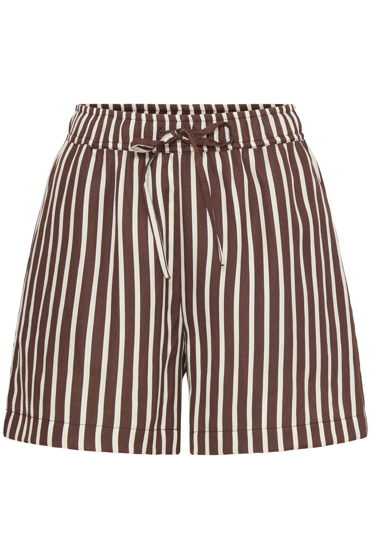 Short Evino - B.Young | Brun chocolat