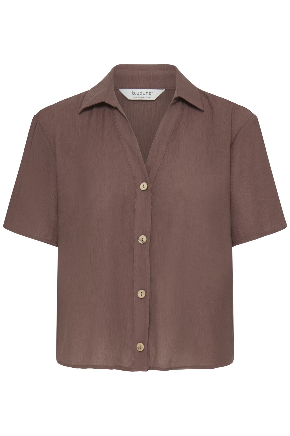 Chemise Erolo - B.Young | Brun chocolat