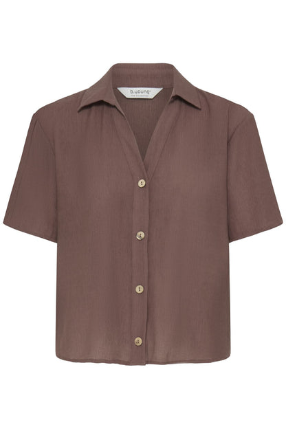Chemise Erolo - B.Young | Brun chocolat