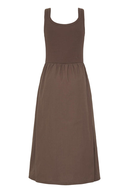 Robe Sunnia - B.Young | Brun chocolat