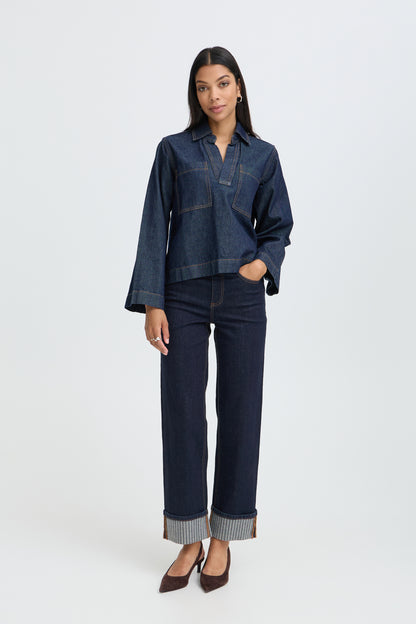 Jeans Komma - B.young | Bleu foncé