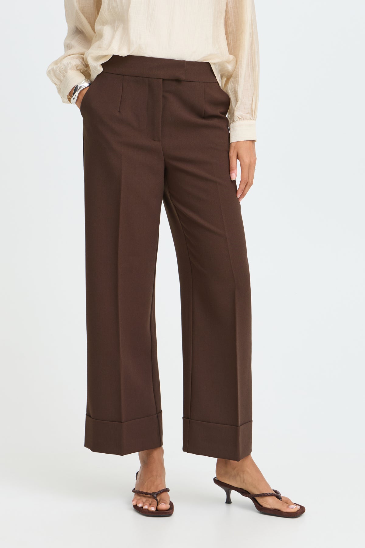 Pantalon Denoa - B.young | Brun