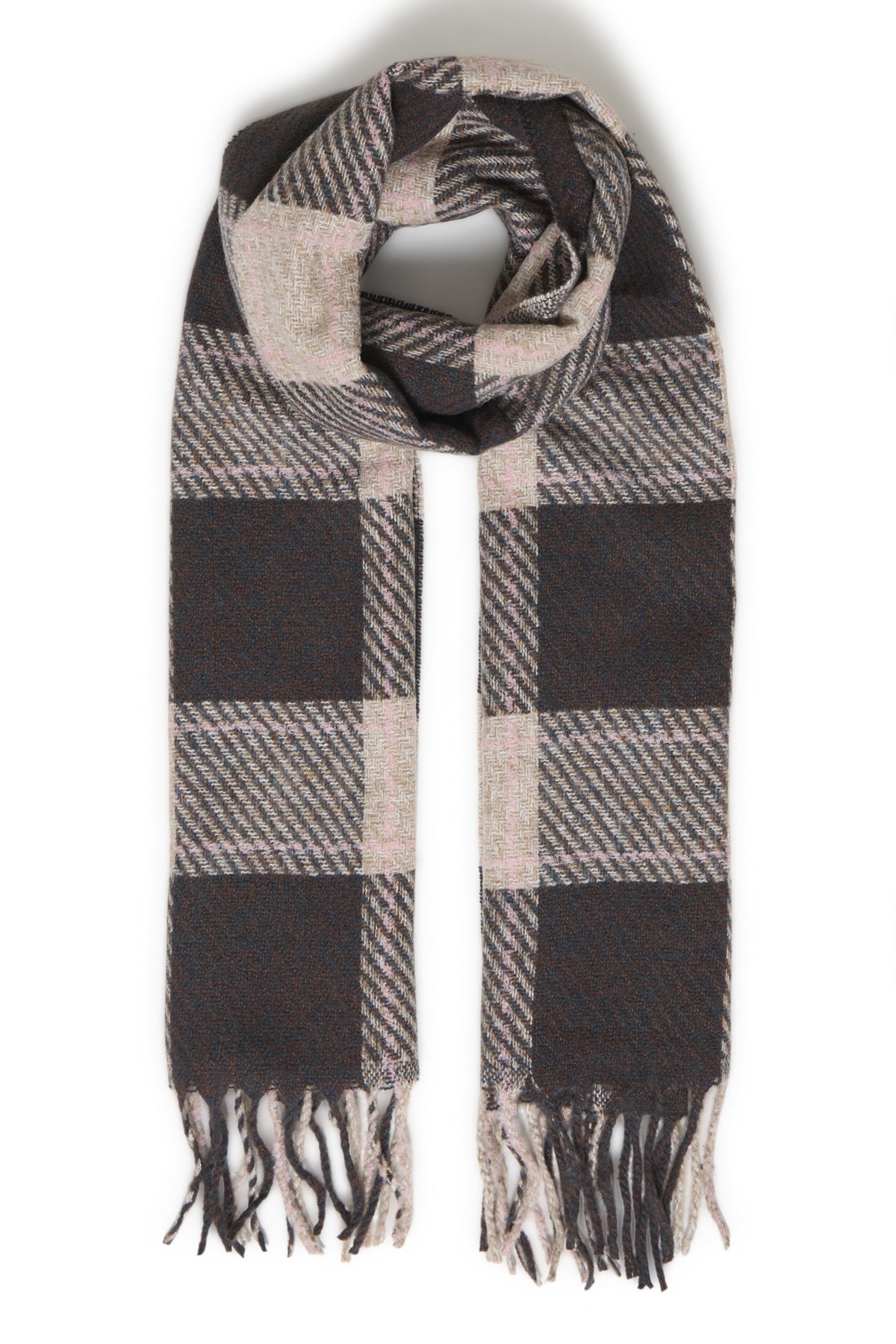 Foulard Walvia - B.Young - Brun chocolat