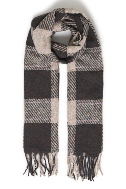 Foulard Walvia - B.Young - Brun chocolat