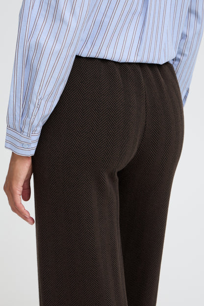 Pantalon Petrina - B.Young | Brun chocolat