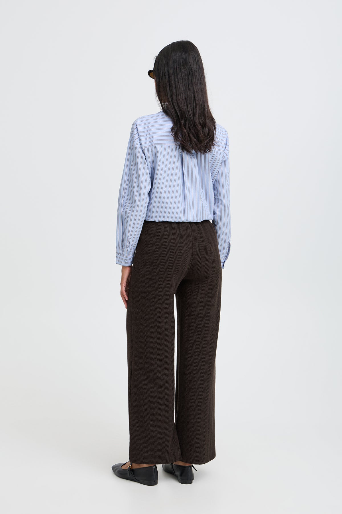 Pantalon Petrina - B.Young | Brun chocolat