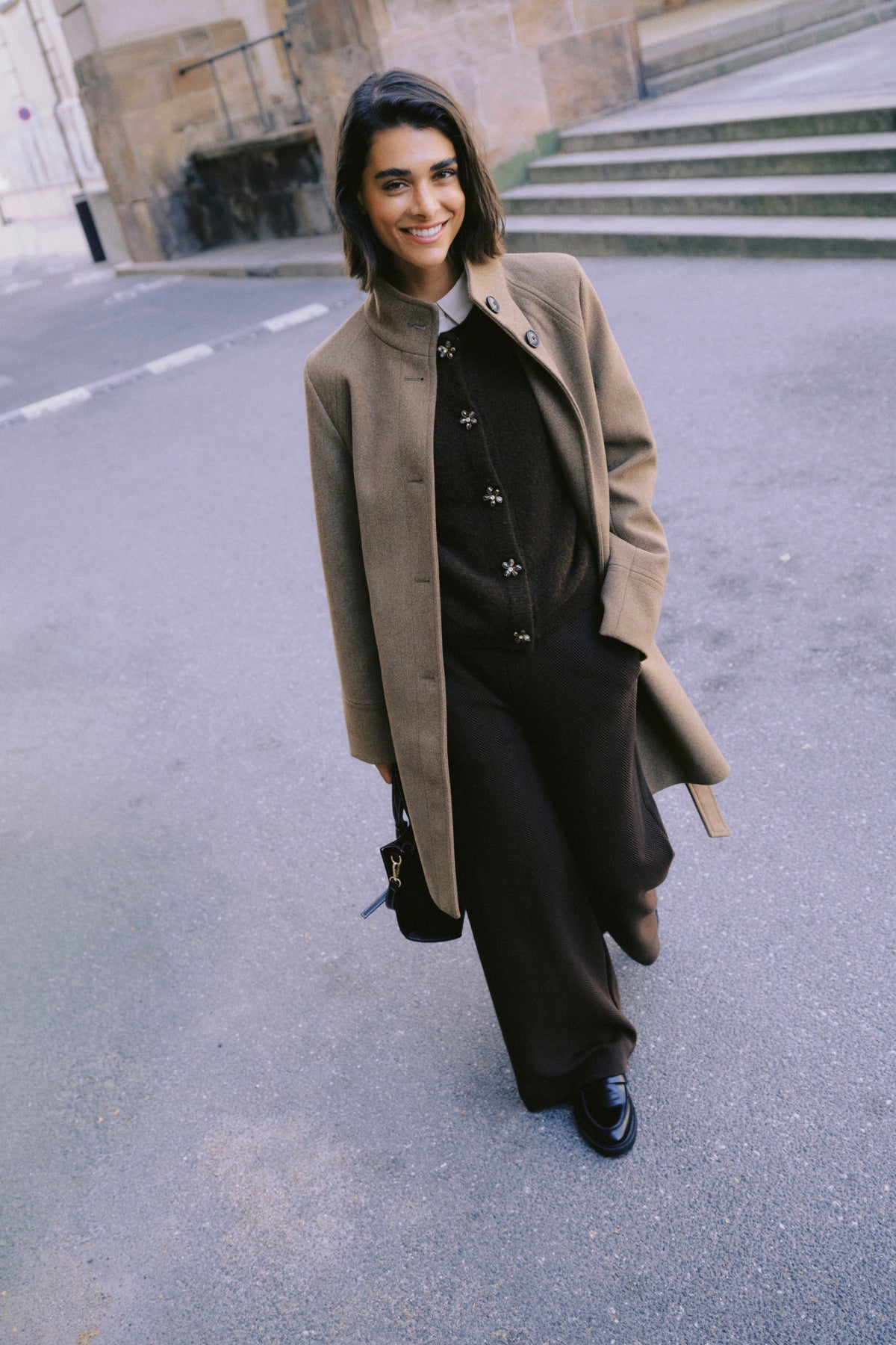 Pantalon Petrina - B.Young | Brun chocolat