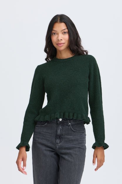 Tricot Omea - b.young | Vert