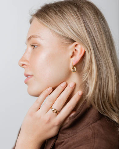 Boucles d'oreilles Izzie | Or