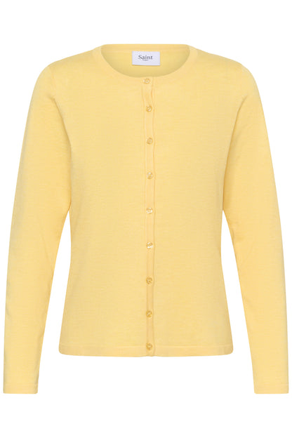 Cardigan Mila | Jaune citron
