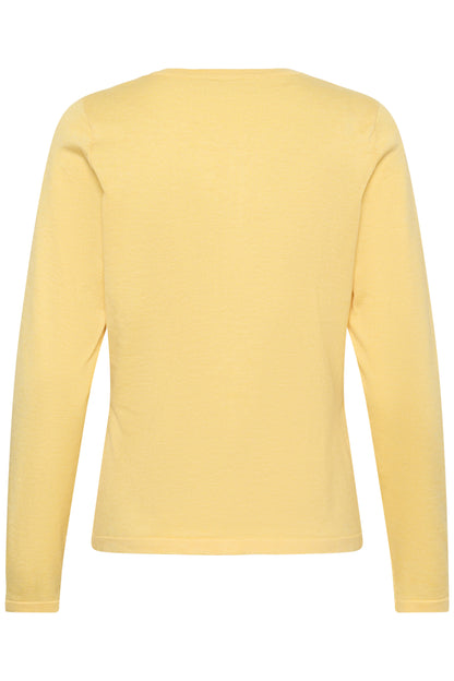 Cardigan Mila | Jaune citron