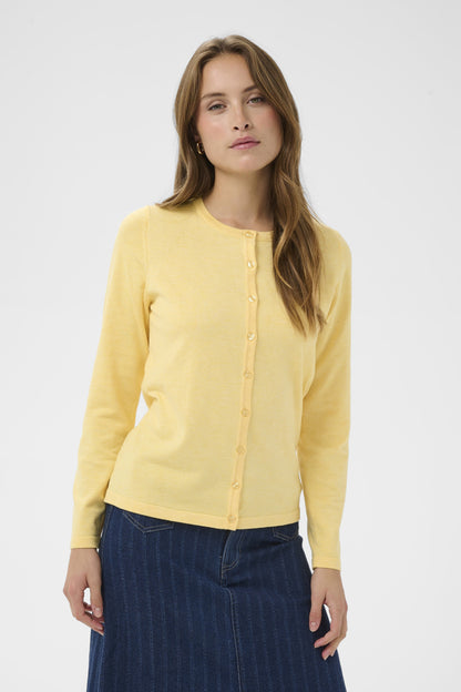Cardigan Mila | Jaune citron
