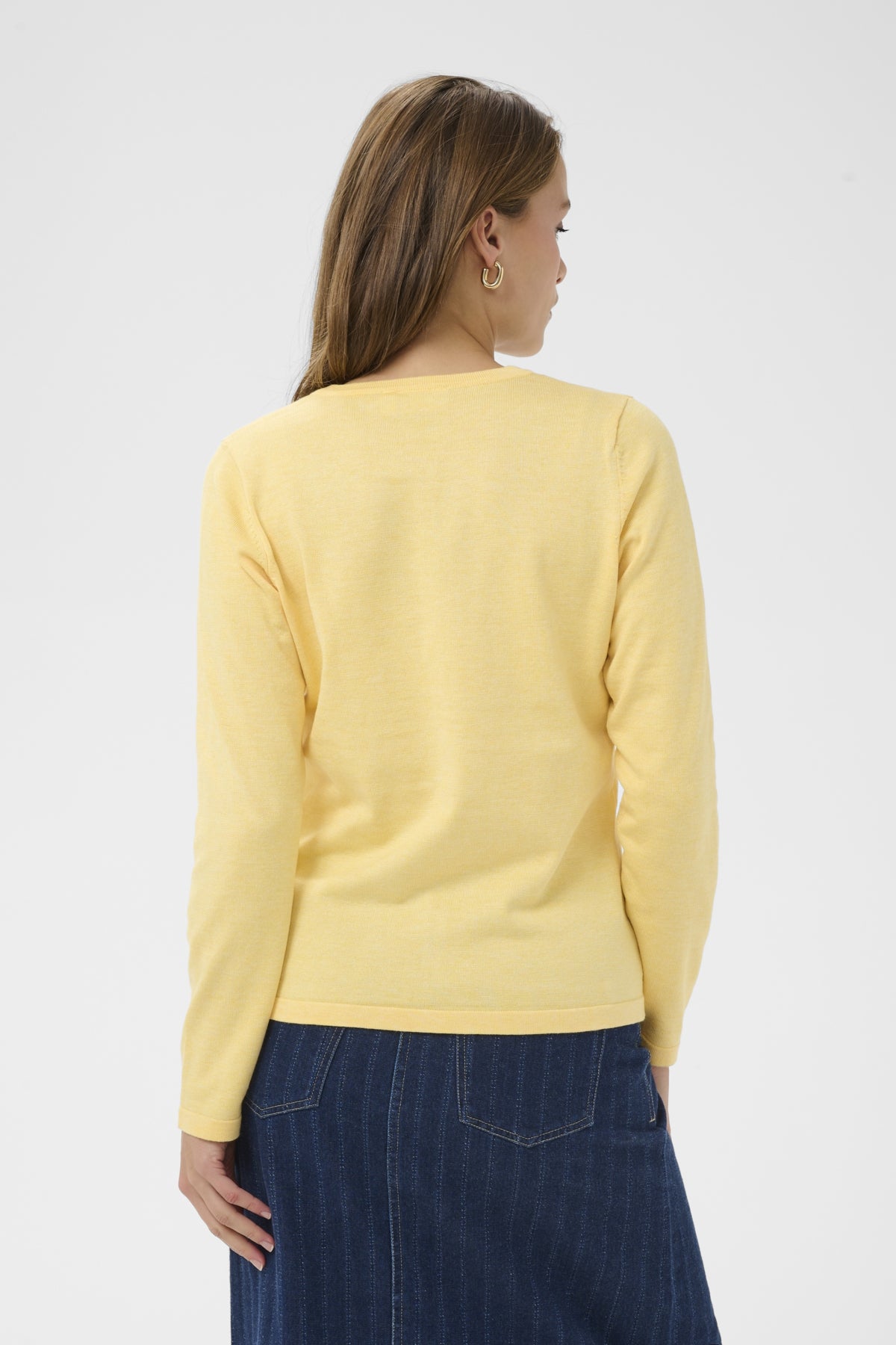 Cardigan Mila | Jaune citron